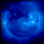 Sunspot images courtesy
of NASA and
Yohkoh