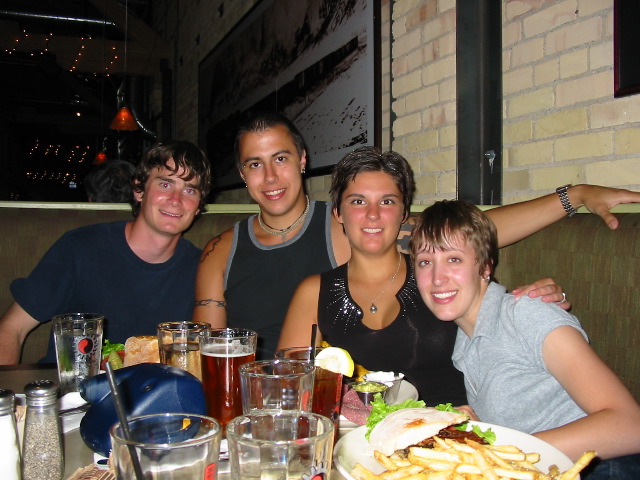 Nick, Brian, Anne, and Jess
