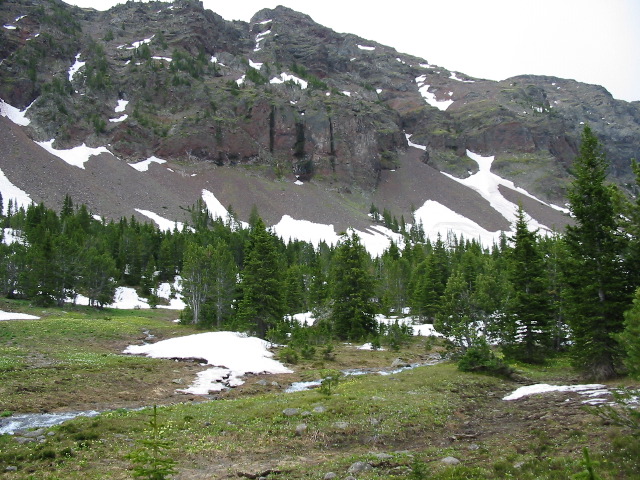 Emerald Lake, Gallatin Forest, camp and hike 6-29-02 (next 29 pics)