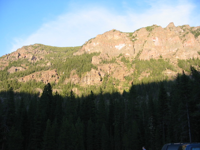 Grotto Falls - Hyalite Canyon 6-25-02 (next 12 pics)