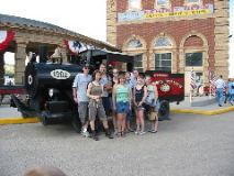 The tourists: Mike, Vanessa, Brian, Heather, Jenny, River, Paul, Jess, and Kori