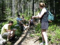 The hikers: Nick, Paul S., Jenny, Brian, and Heather