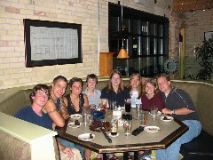 The Gang: Nick, Brian, Anne, Jess, Heather, River, Jenny, and Paul