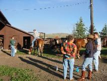Horseback riding in the Spanish Peaks 8-3-02, Broken Hart Ranch (next 35 pics)