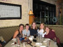 The girls: Anne, Jess, Heather, River, and Jenny