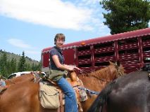 Jess on her horse