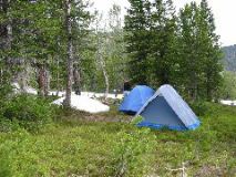 First camping site