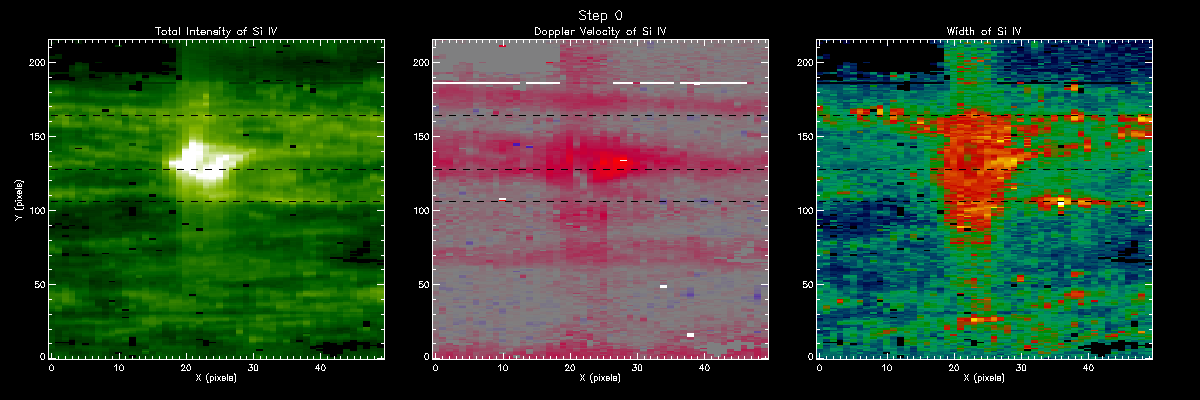 Si IV Moment Maps Step 0