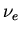 $\nu_e$