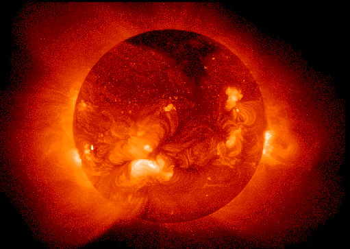 x ray image
of Sun