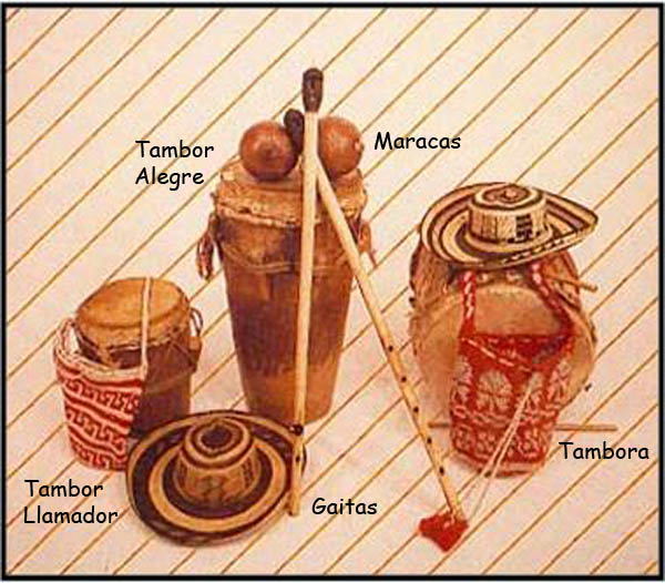 Instrumentos de la Cumbia